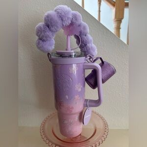 Starbucks China 2026 Twilight Sakura Purple and Pink Sakura Charm Tumbler